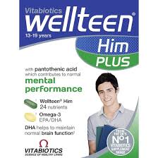 Vitamins & Supplements, WELLTEEN HIM PLUS